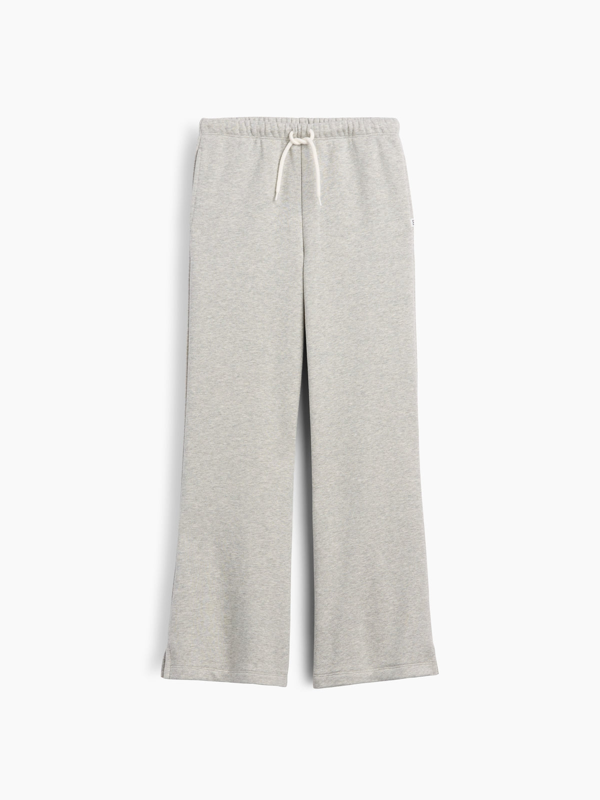 Gap Kids VintageSoft Relaxed Flare Sweatpants in Grey, product-only front view