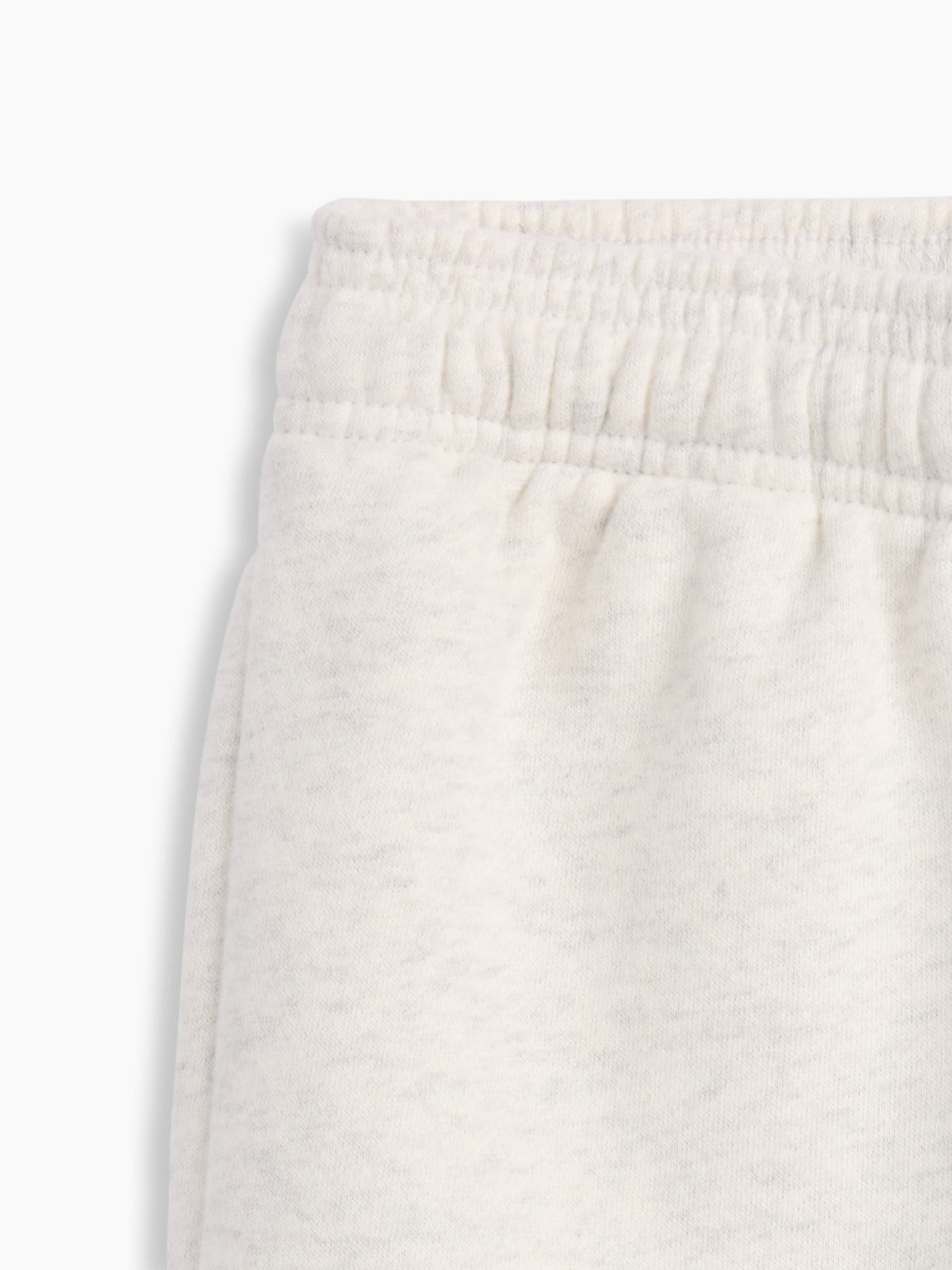 Gap Kids VintageSoft Relaxed Joggers in Pale heather grey, elastic waist detail