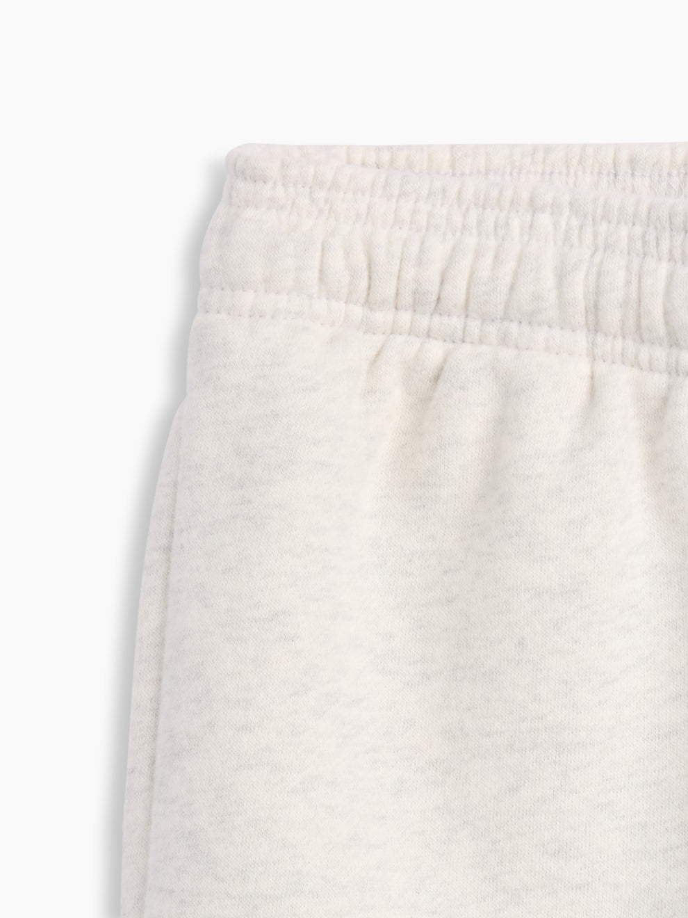 Gap Kids VintageSoft Relaxed Joggers in Pale heather grey, elastic waist detail