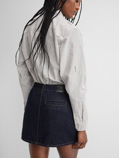 Gap × A.P.C. Denim Mini Skirt - Rinse Siene - AV4_Z