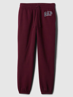 Gap Logo Joggers in ruby wine, product-only front view