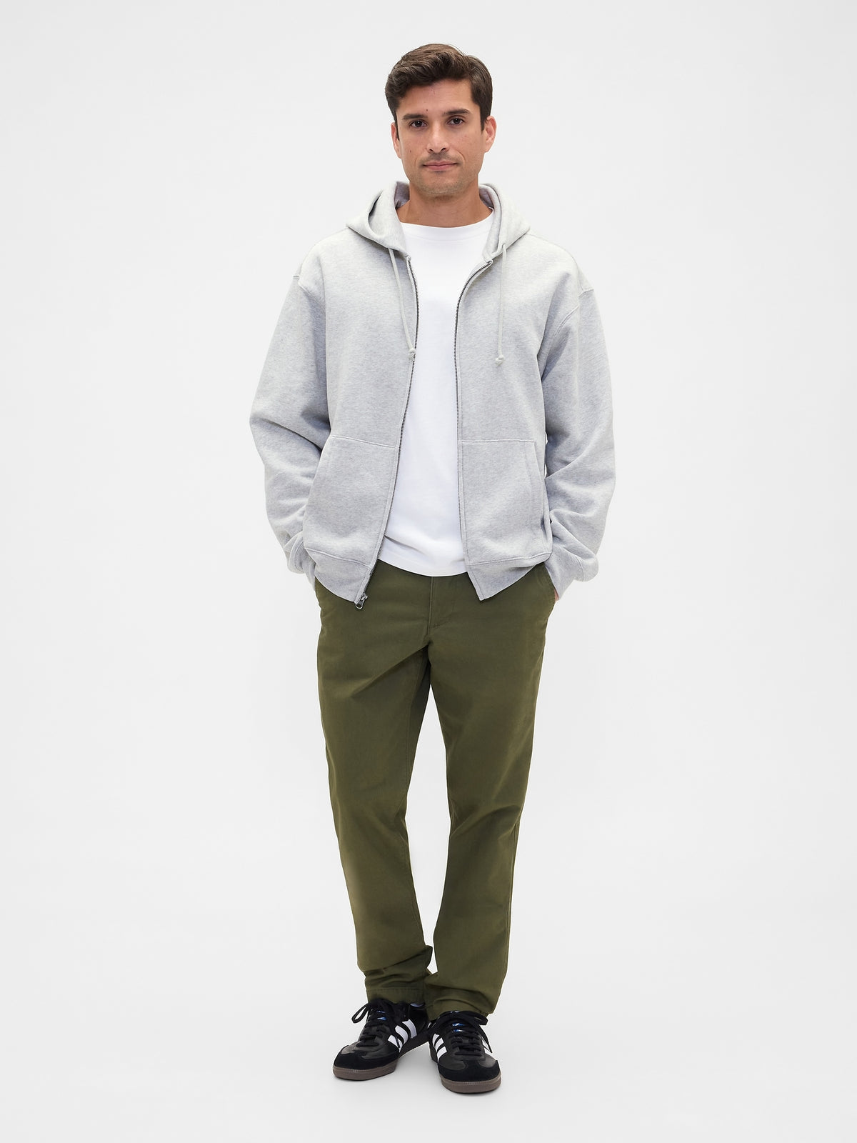 Slim Khakis - New army green