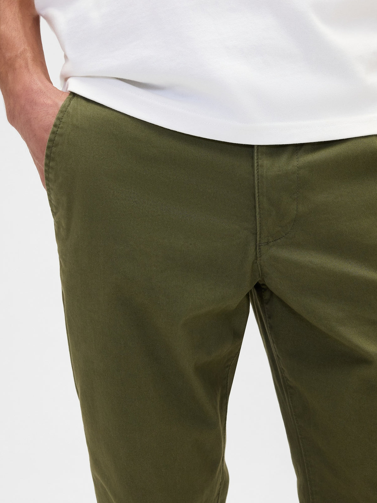 Slim Khakis - New army green