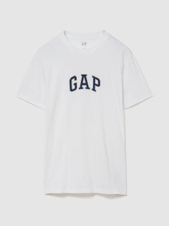 Gap Arch Logo T-shirt in white, product-only front view