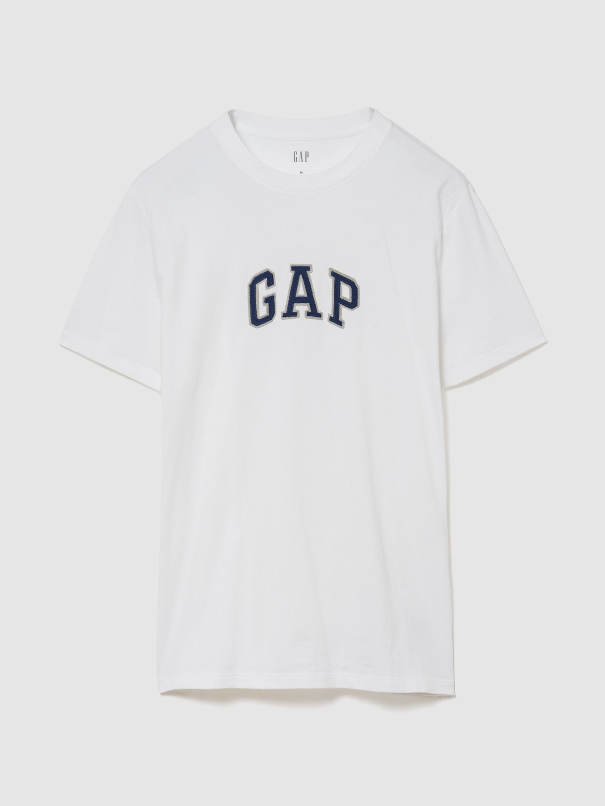 Gap Arch Logo T-shirt in white, product-only front view