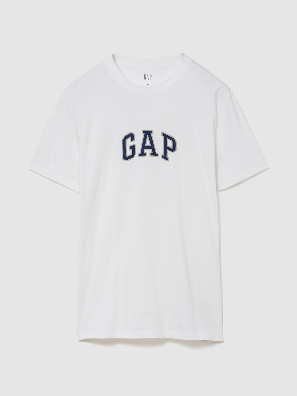Gap Arch Logo T-shirt in white, product-only front view