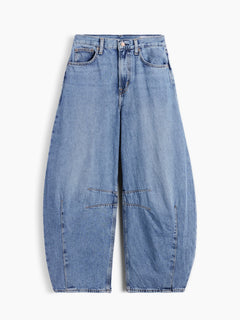 High Rise UltraSoft Horseshoe Jeans - Medium indigo