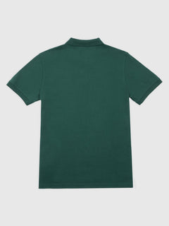 Gap Logo Pique Polo Shirt - Deep Hunter - Back