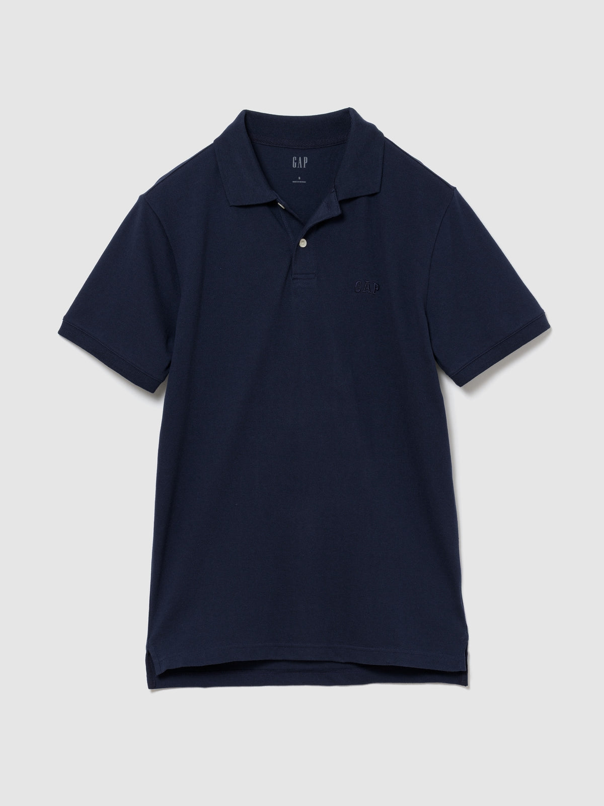 Gap Logo Pique Polo Shirt - tapestry navy