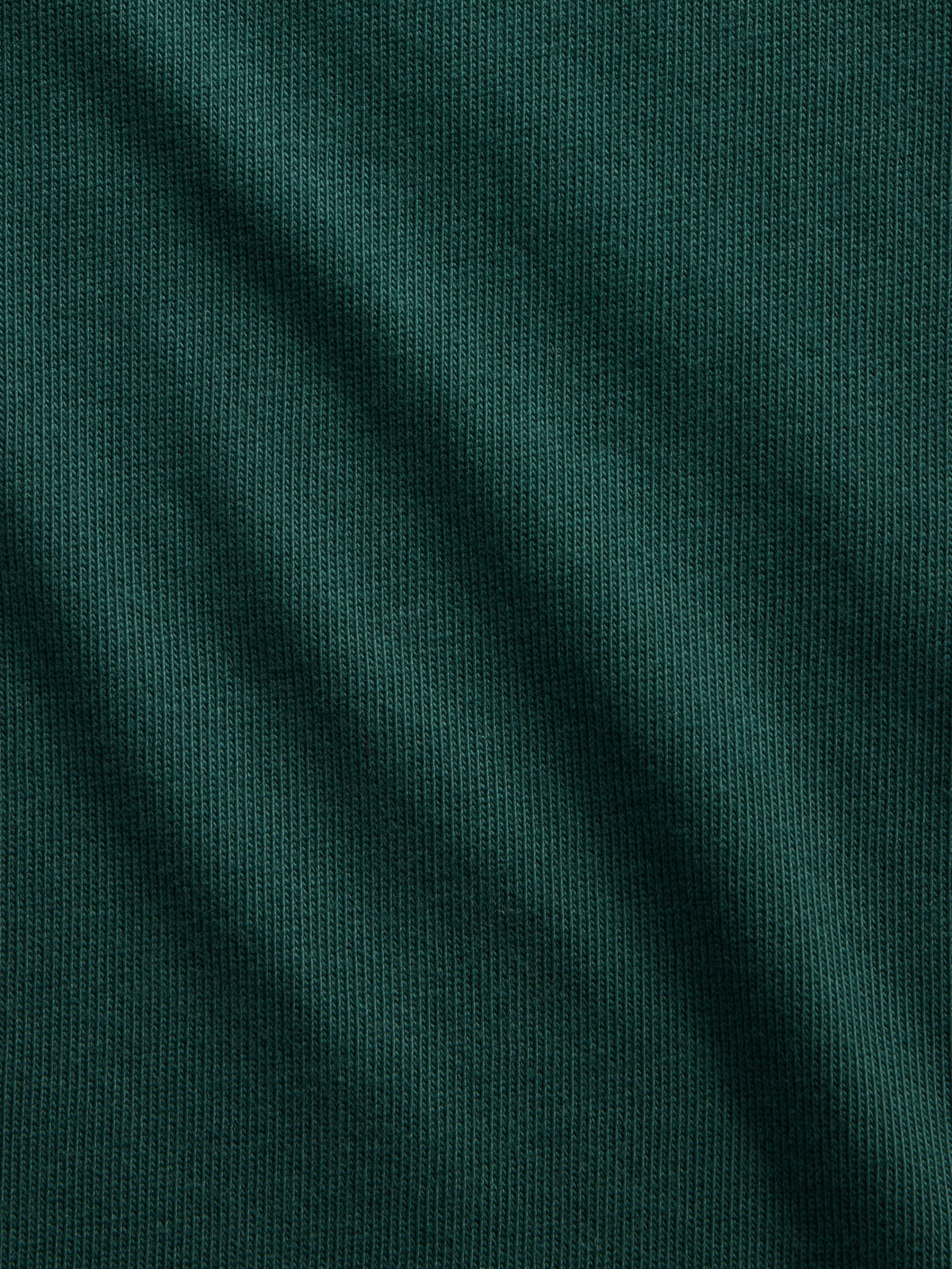 Gap Adult Heavyweight Relaxed T-Shirt in Deep hunter green, fabric texture detail