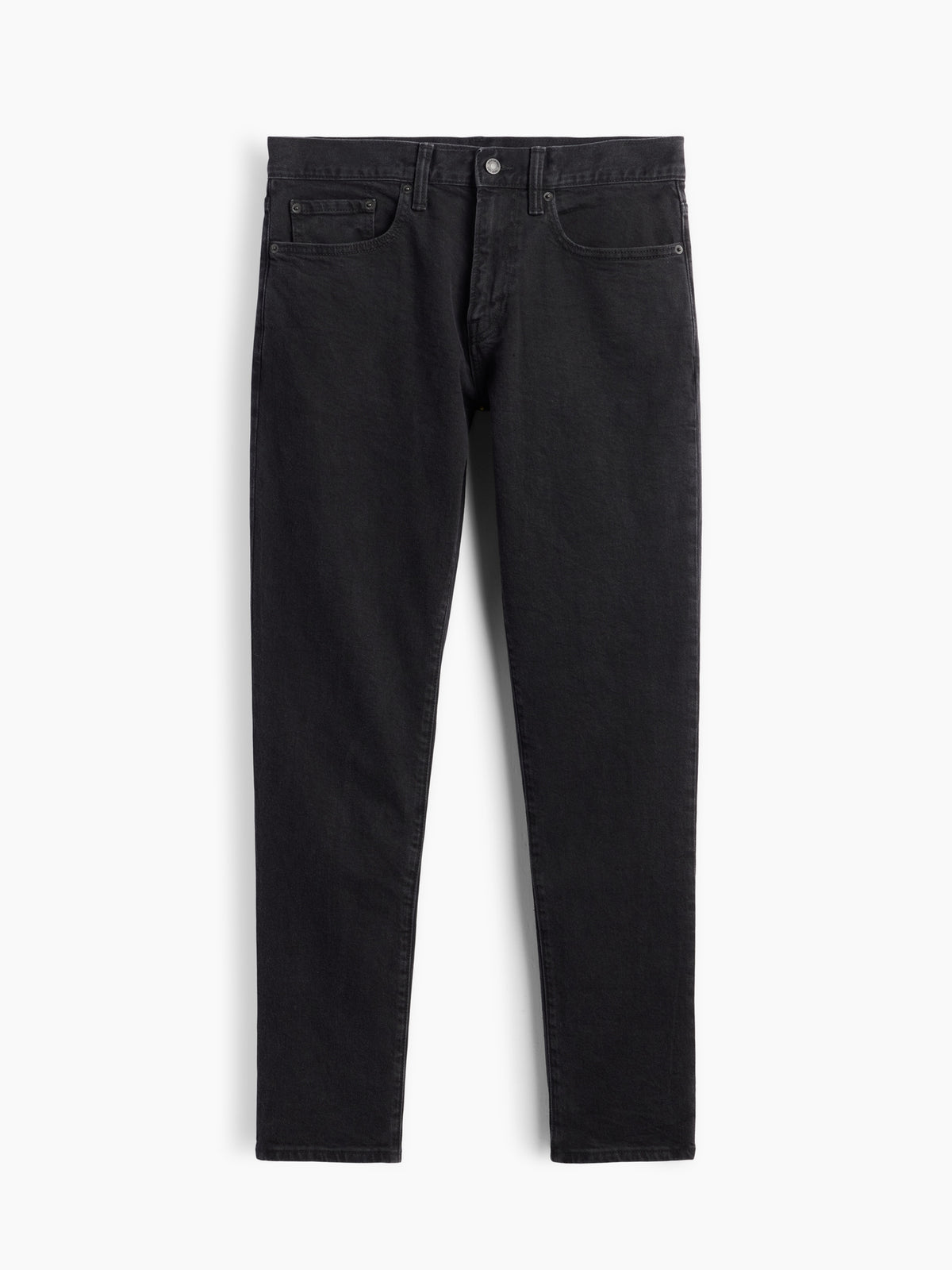 Gap Straight Jeans in Black wash, product-only front view