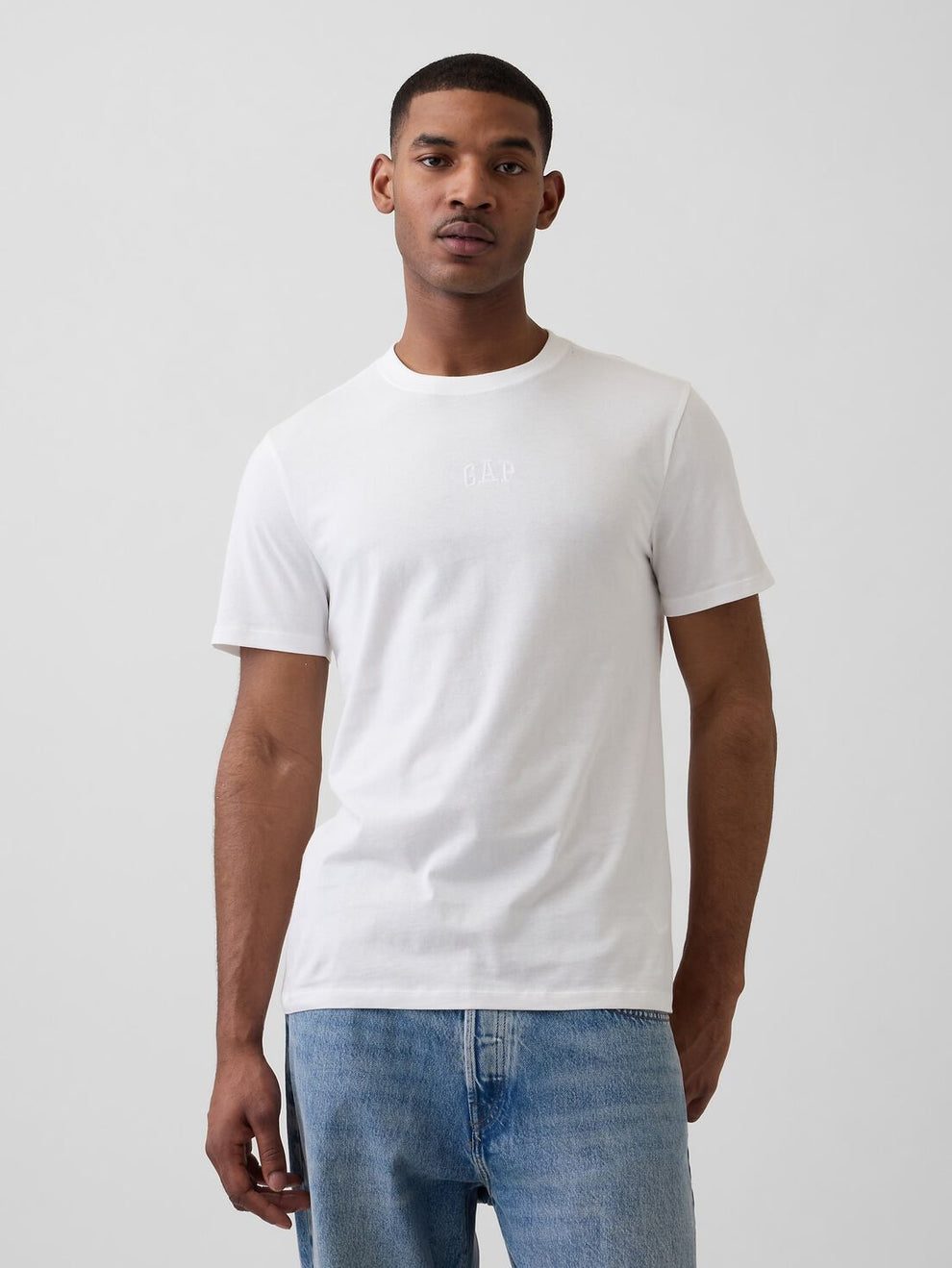 Everyday Soft Gap Mini Logo T-Shirt - New Off White V2