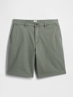 9" Essential Khaki Shorts - Mesculen Green V2