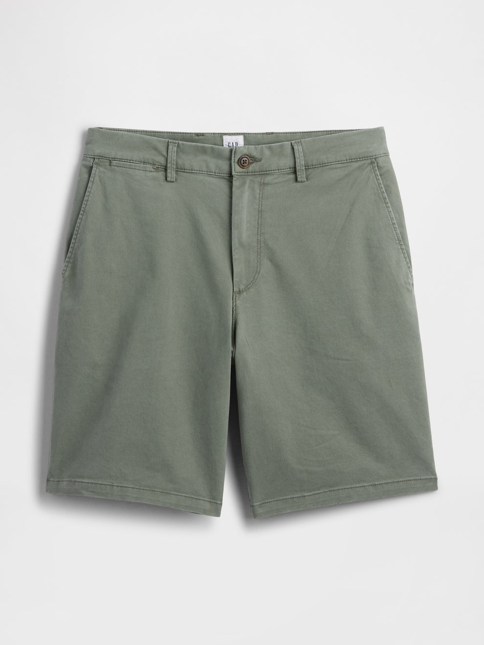 9" Essential Khaki Shorts - Mesculen Green V2