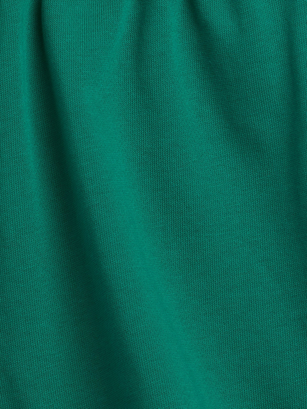 Gap 3.5" VintageSoft Terry Relaxed Sweat Shorts in Baize green, fabric texture detail