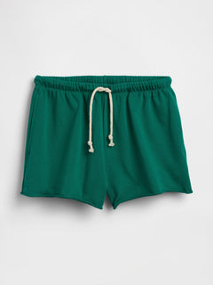 Gap 3.5" VintageSoft Terry Relaxed Sweat Shorts in Baize green, product-only front view
