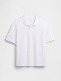 Relaxed Pique Polo - New off white