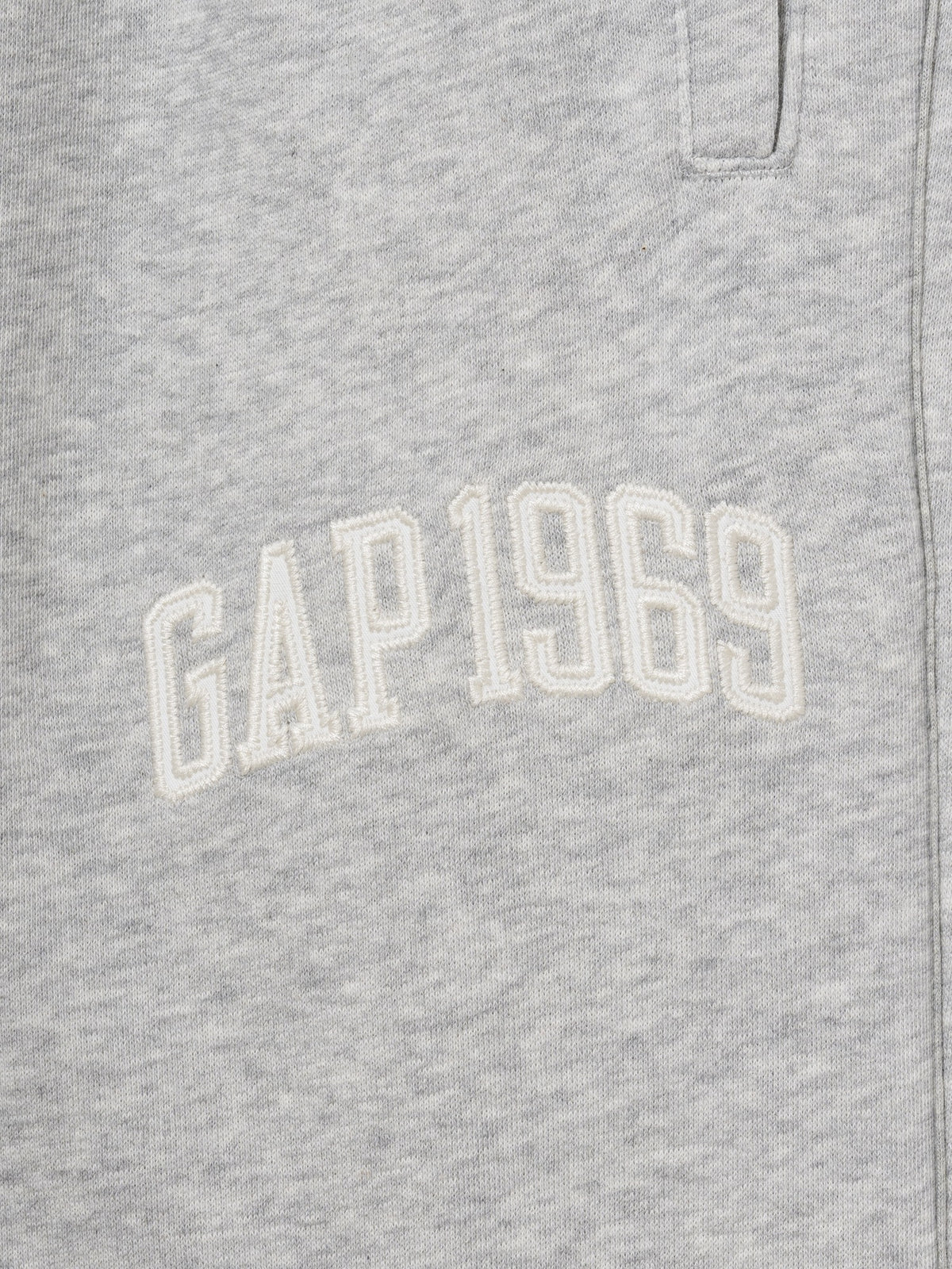 French Terry Baggy Gap 1969 Logo Sweat Pants - light heather gray