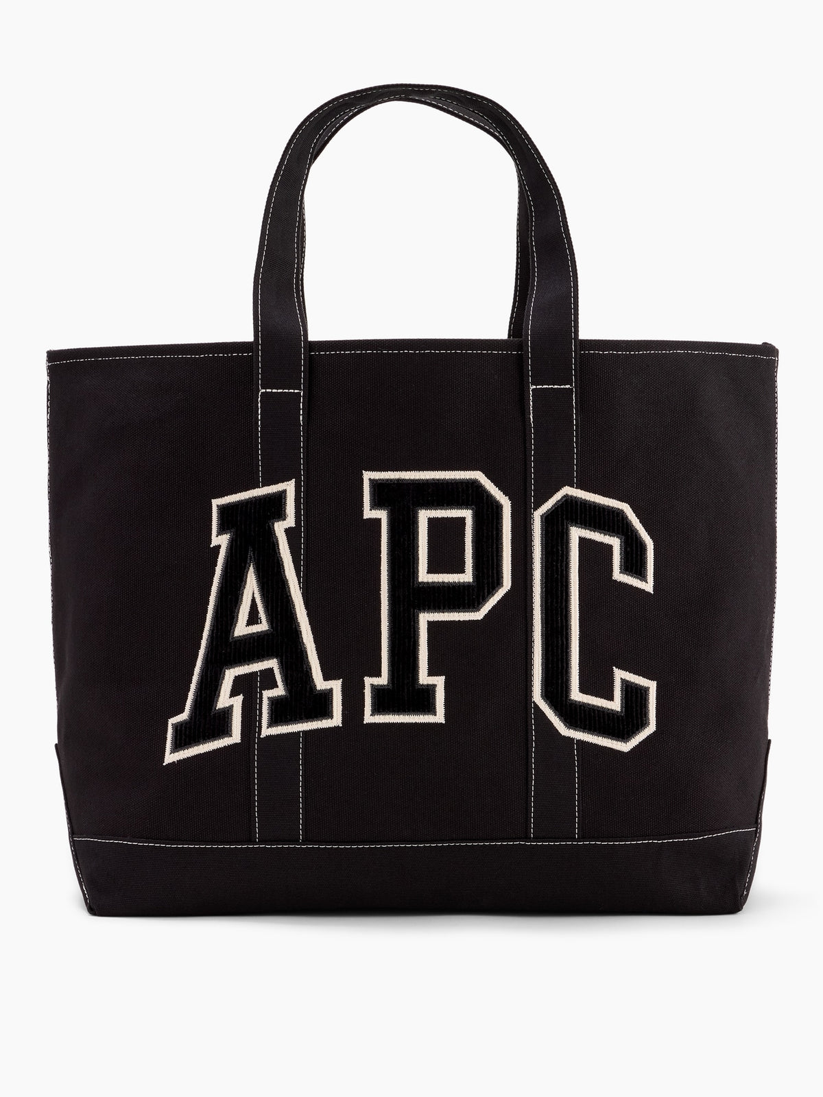 Gap × A.P.C. Logo Tote Bag - Black - Z