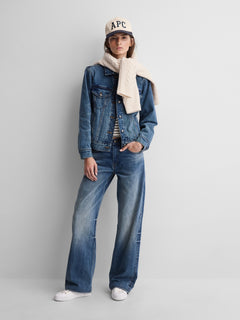 Gap × A.P.C. Lined Icon Denim Jacket - Med paris - AV1_Z