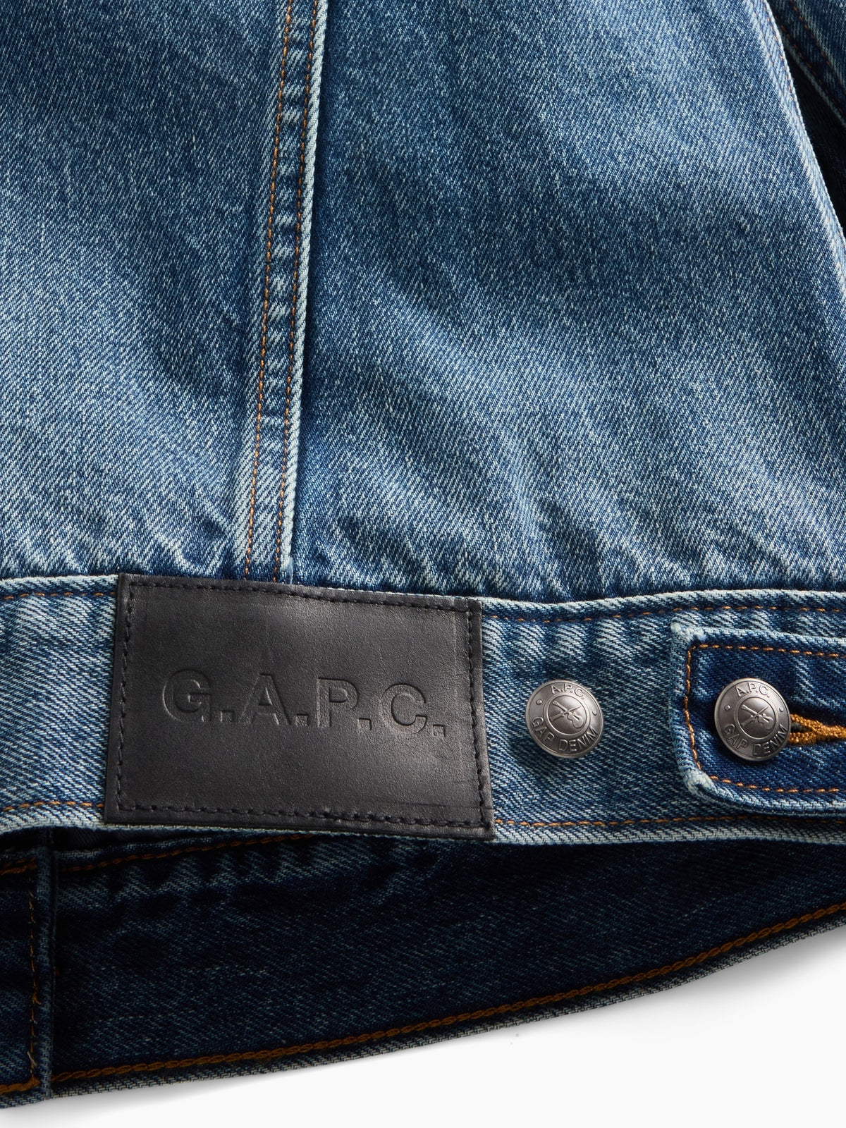 Gap × A.P.C. Lined Icon Denim Jacket - Med paris - AV8_Z