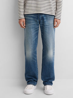 Gap × A.P.C. Japanese Denim Relaxed Straight Jeans - Med voltaire - AV1_Z
