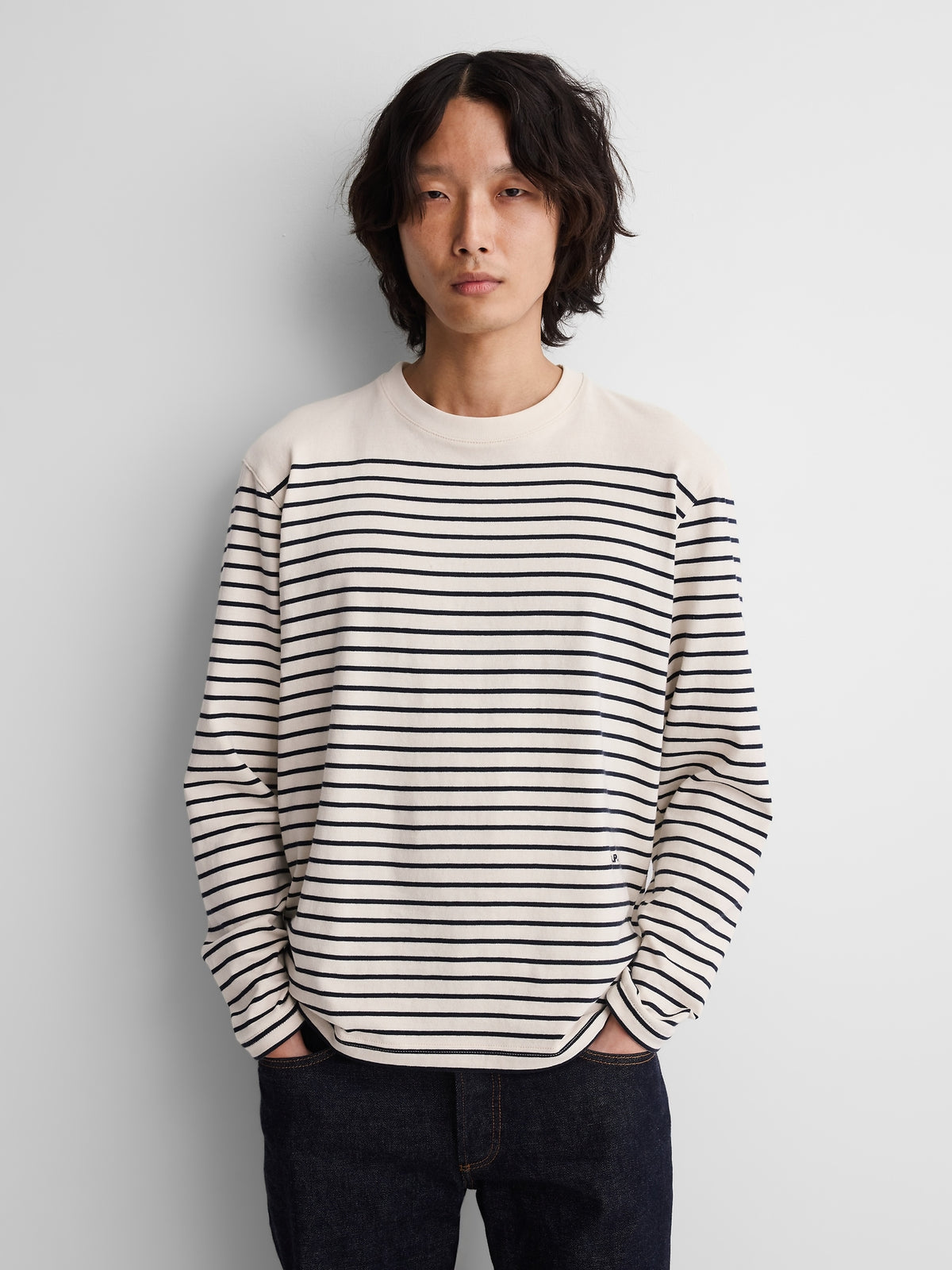 Gap × A.P.C. Stripe T-Shirt - Off white - Z