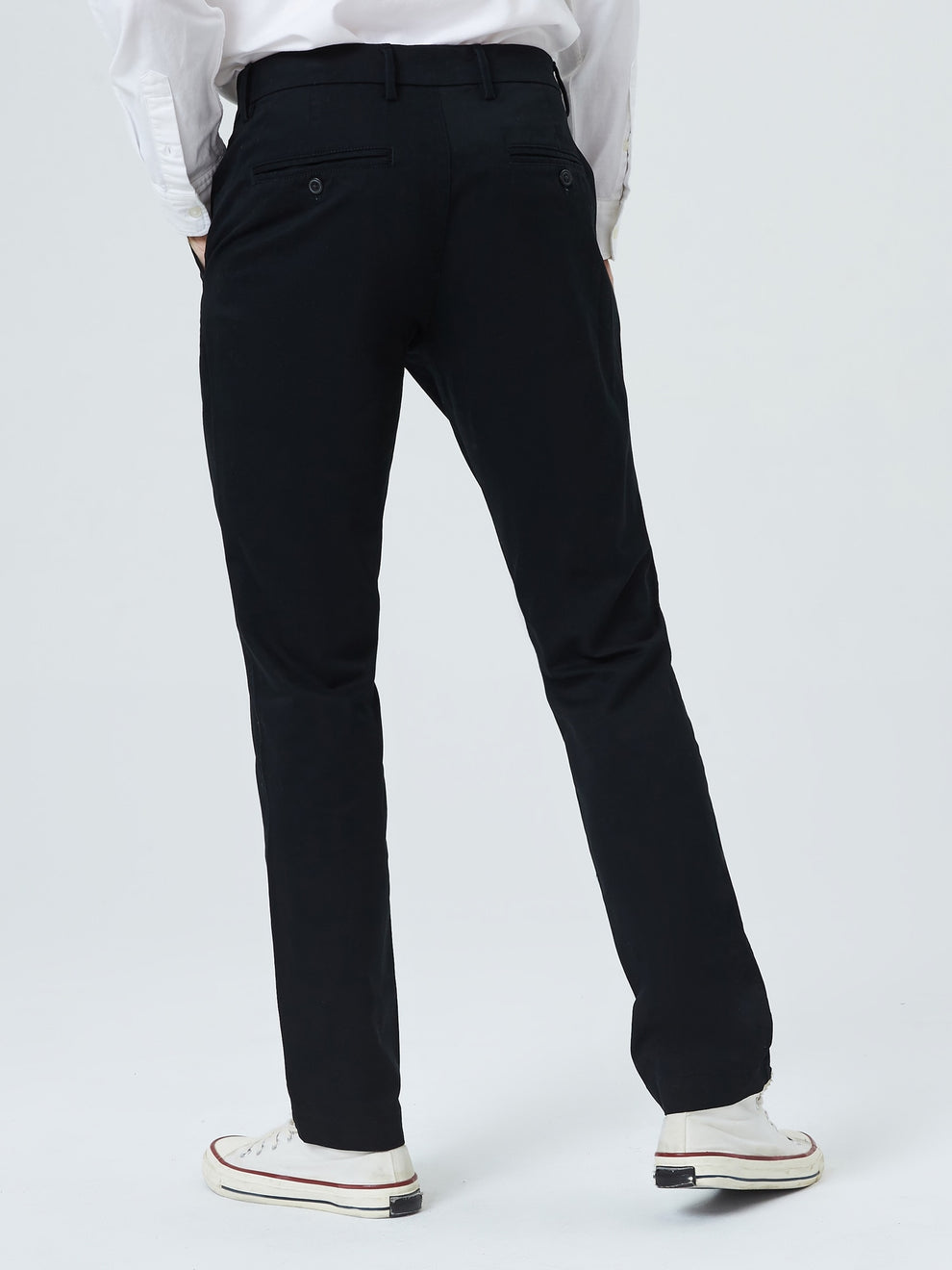 Slim Khakis - true black