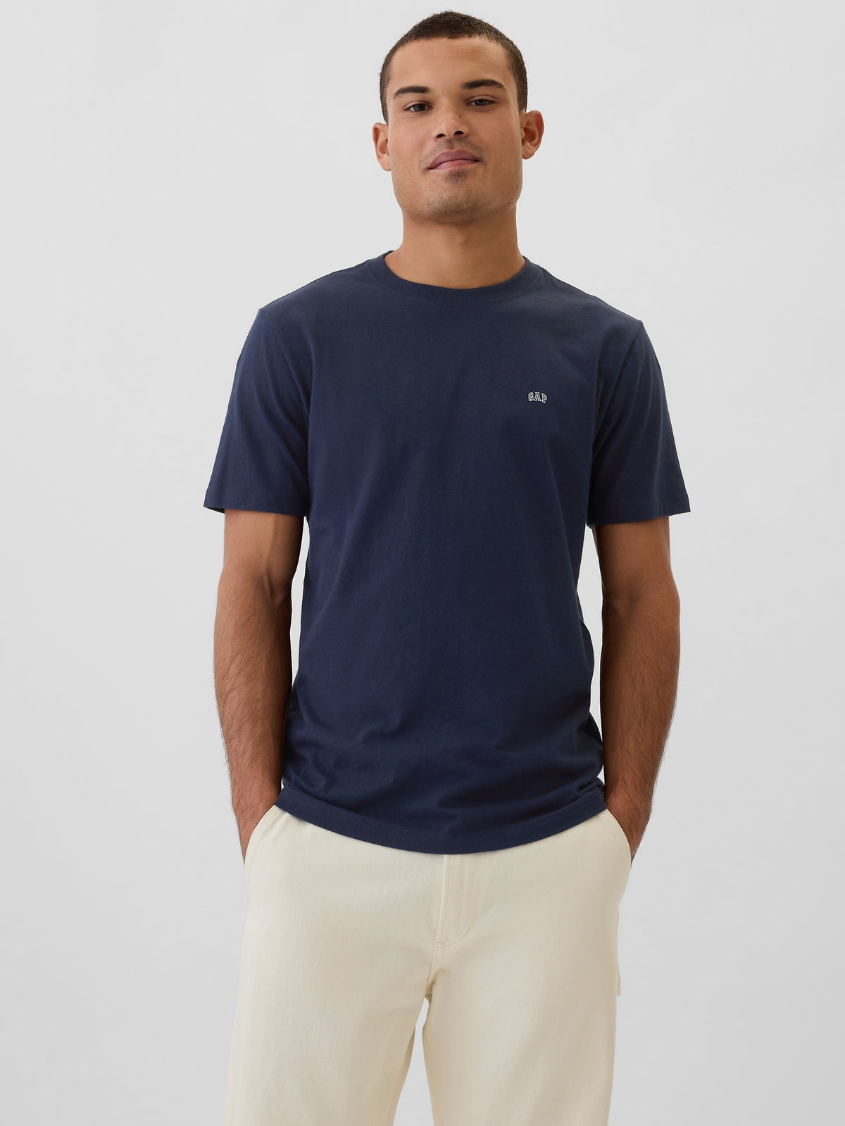 Everyday Soft Gap Mini-Logo T-Shirt - blue
