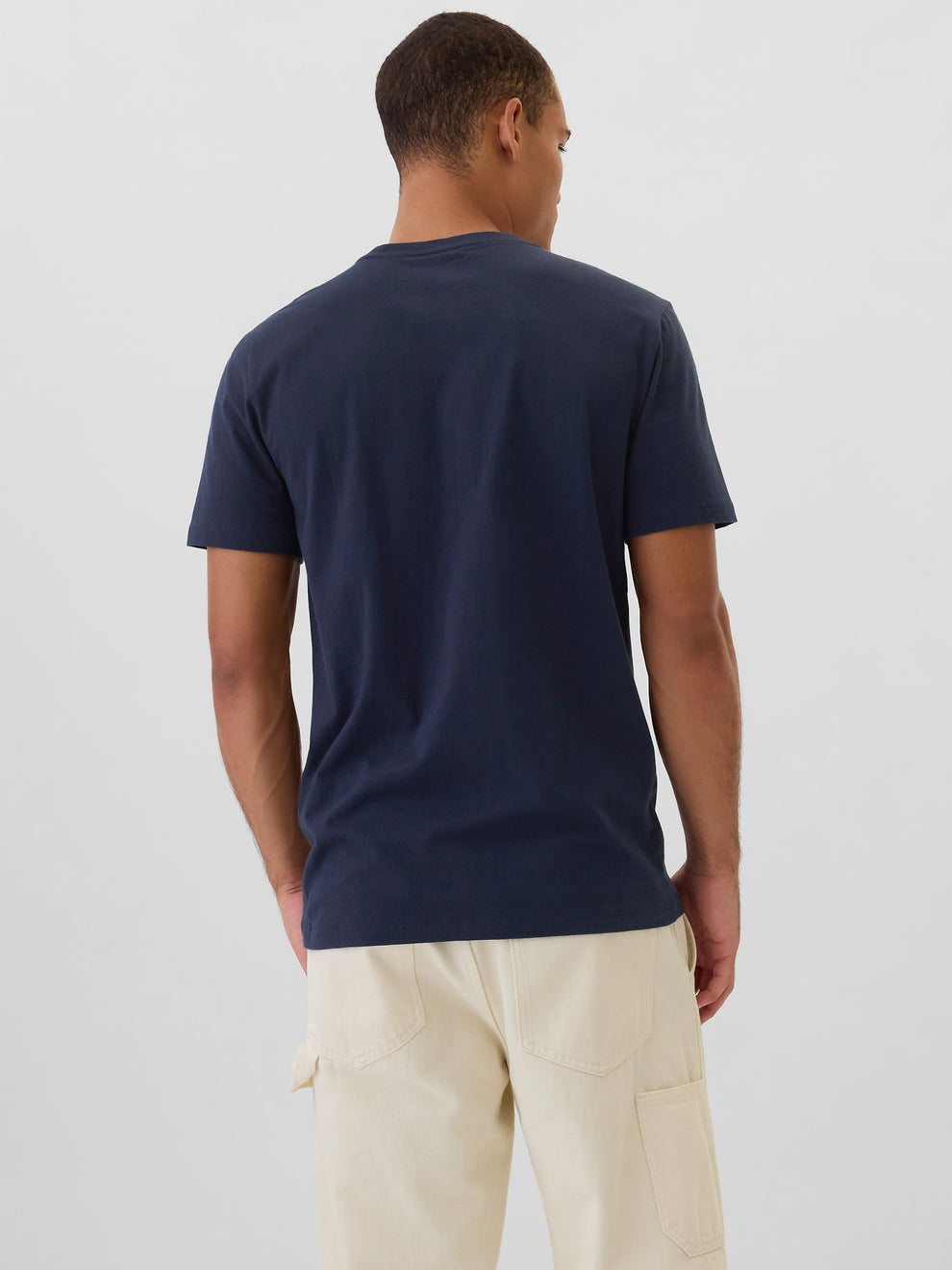 Everyday Soft Gap Mini-Logo T-Shirt - blue