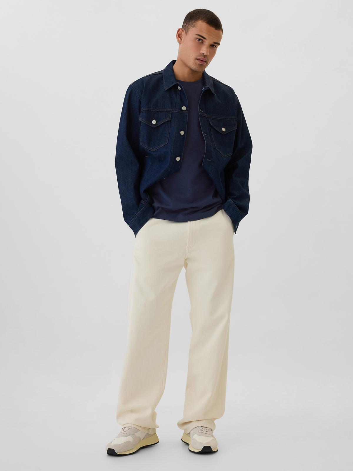 Everyday Soft Gap Mini-Logo T-Shirt - blue