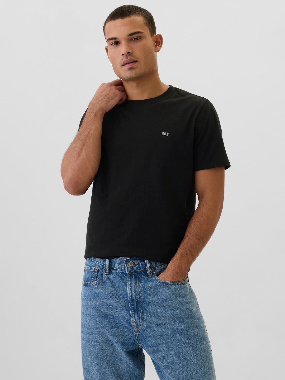 Everyday Soft Gap Mini-Logo T-Shirt - true black