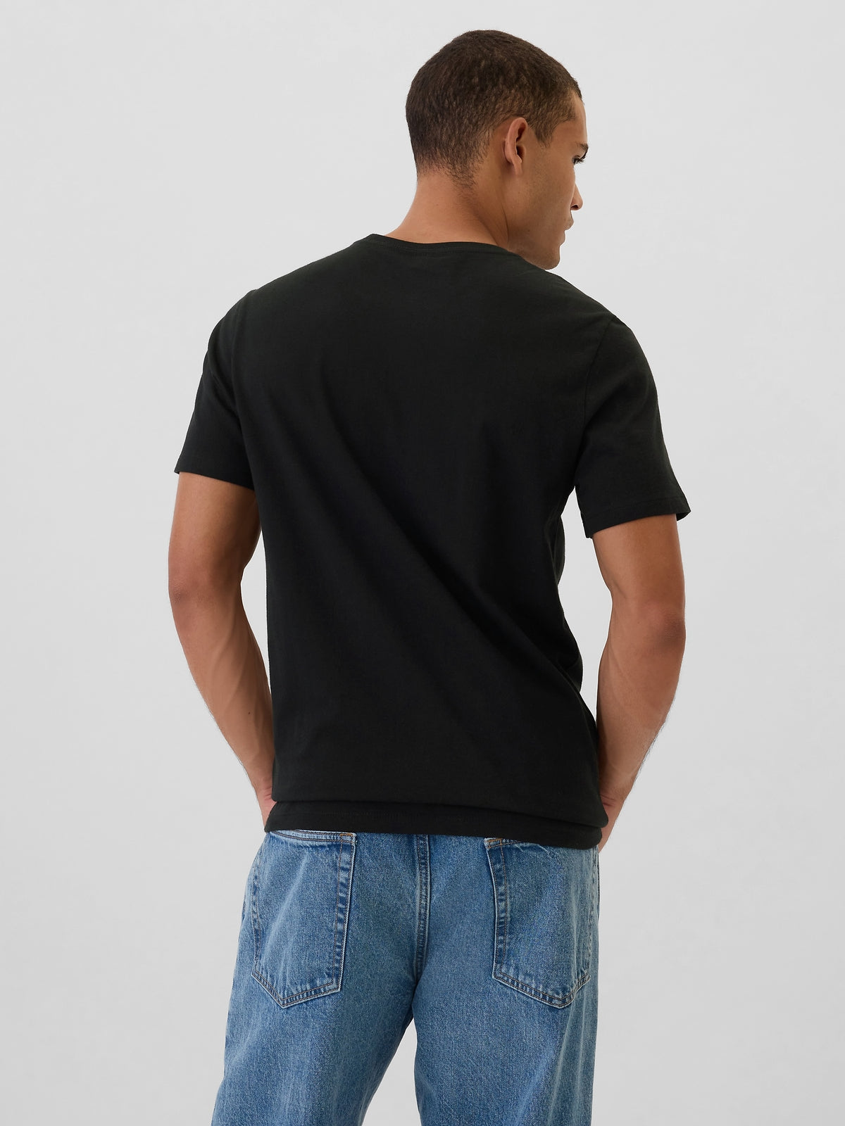 Everyday Soft Gap Mini-Logo T-Shirt - true black