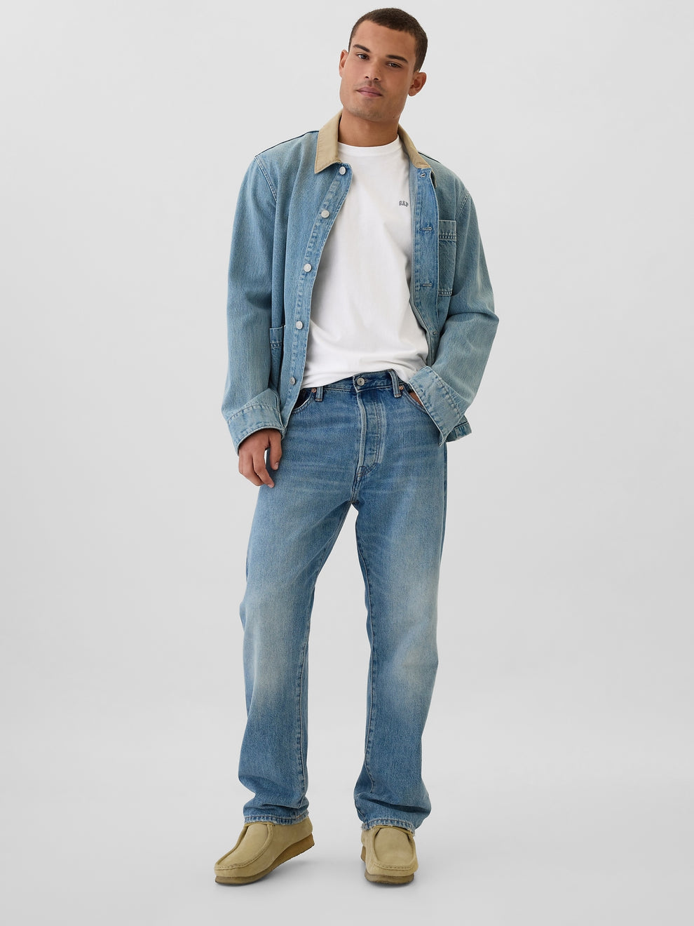 Everyday Soft Gap Mini-Logo T-Shirt - white