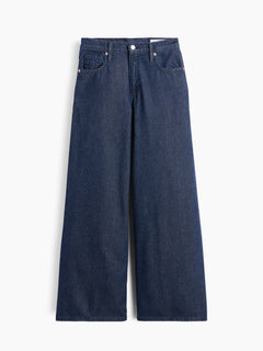 Mid Rise UltraSoft Baggy Jeans - Medium indigo
