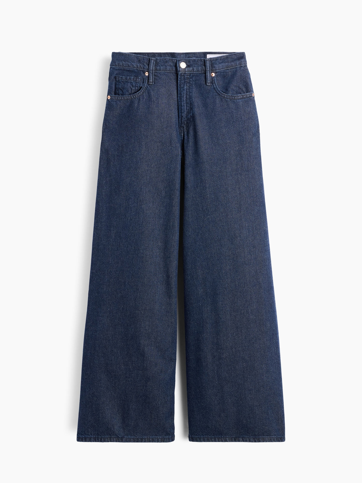 Mid Rise UltraSoft Baggy Jeans - Medium indigo