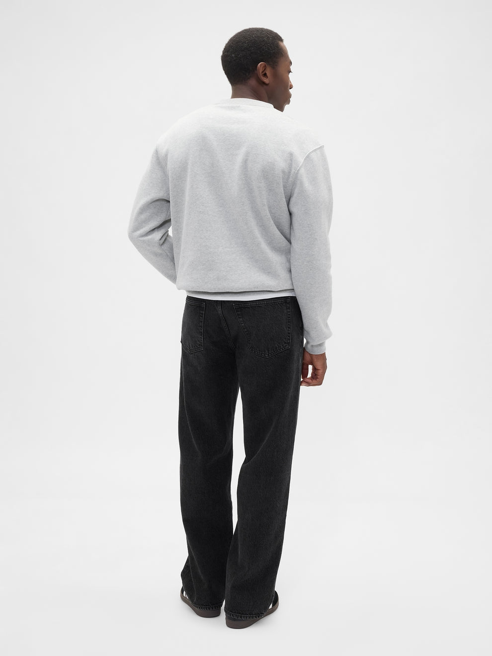 Relaxed Jeans - washed black