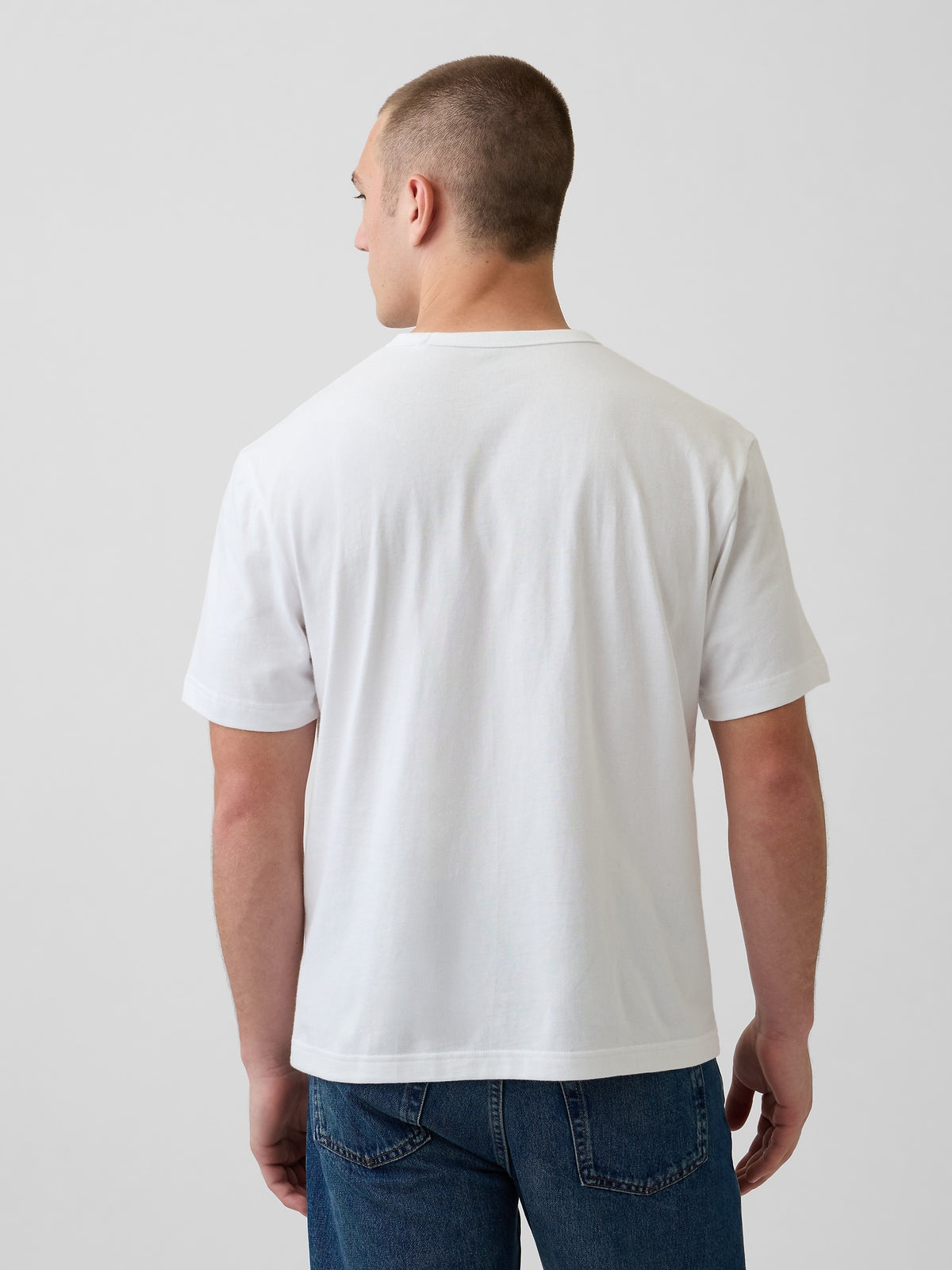 Gap Arch Logo T-Shirt - Optic white
