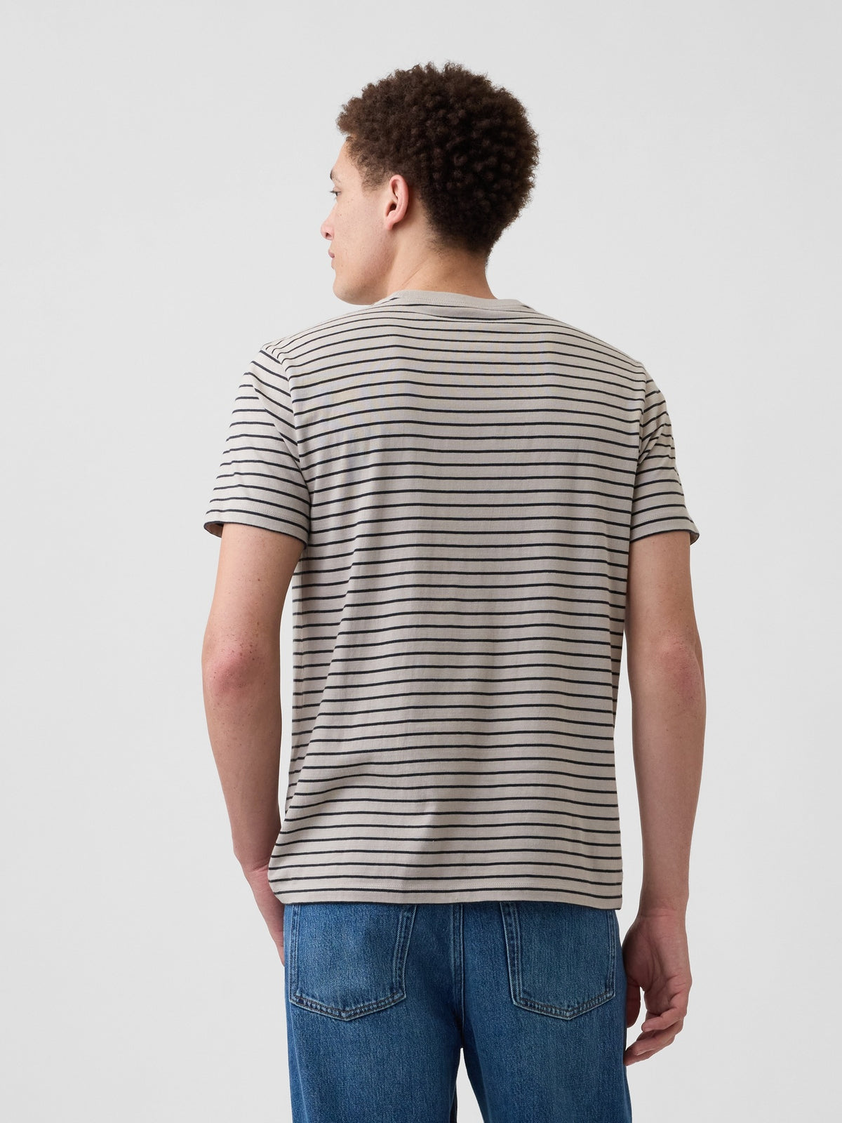 Everyday Soft Gap Mini Logo T-Shirt - COBBLESTONE