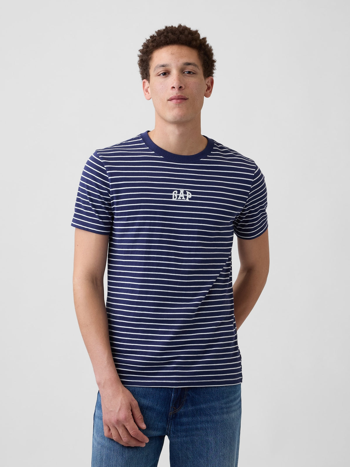 Everyday Soft Gap Mini Logo T-Shirt - military blue