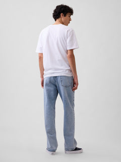 Relaxed Jeans - Light wash