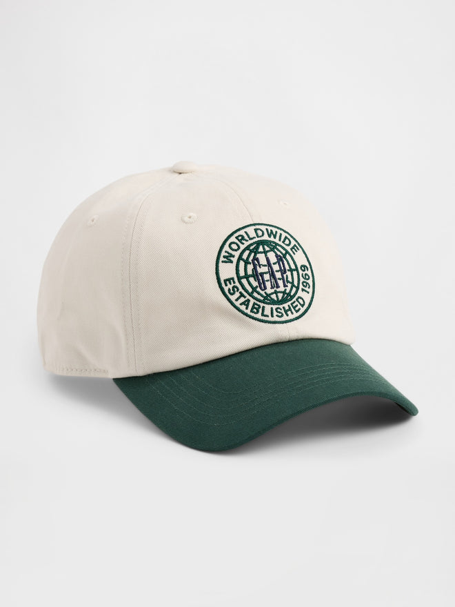 Graphic Baseball Hat - Deep hunter green