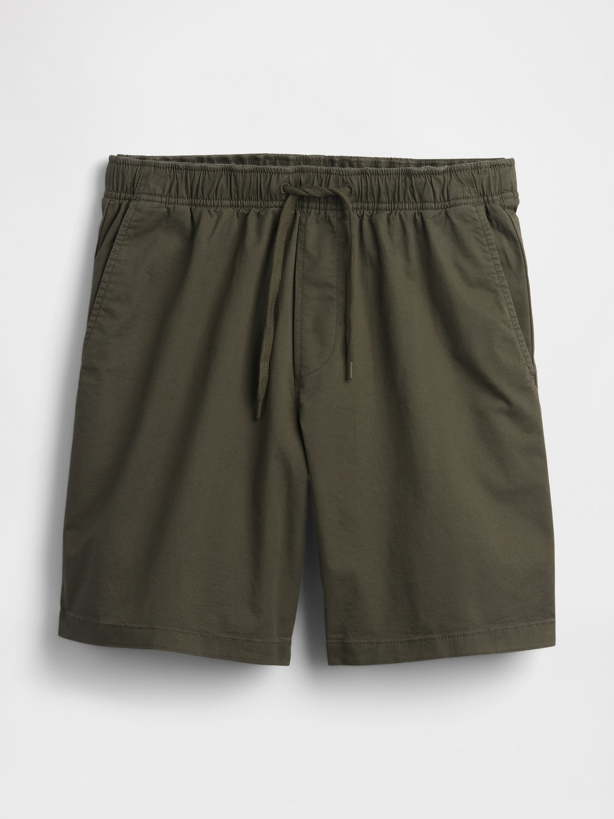 Gap 7" Relaxed Easy Shorts in SURPLUS, product-only front view