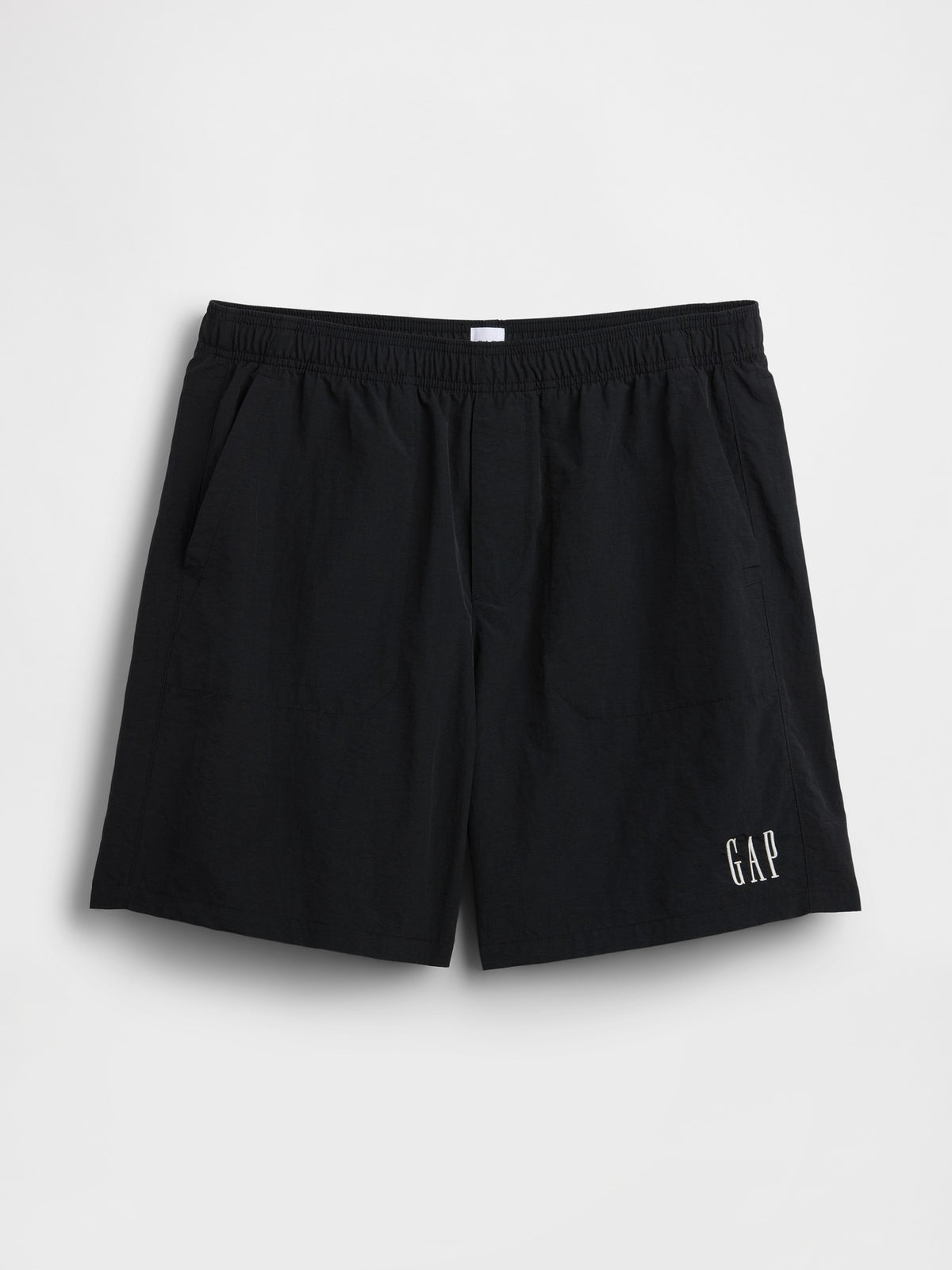100% Recycled 7" Nylon Shorts - BLACK