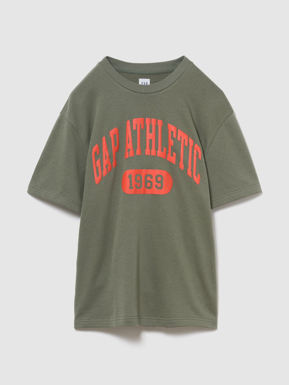Relaxed French Terry Graphic T-Shirt - green