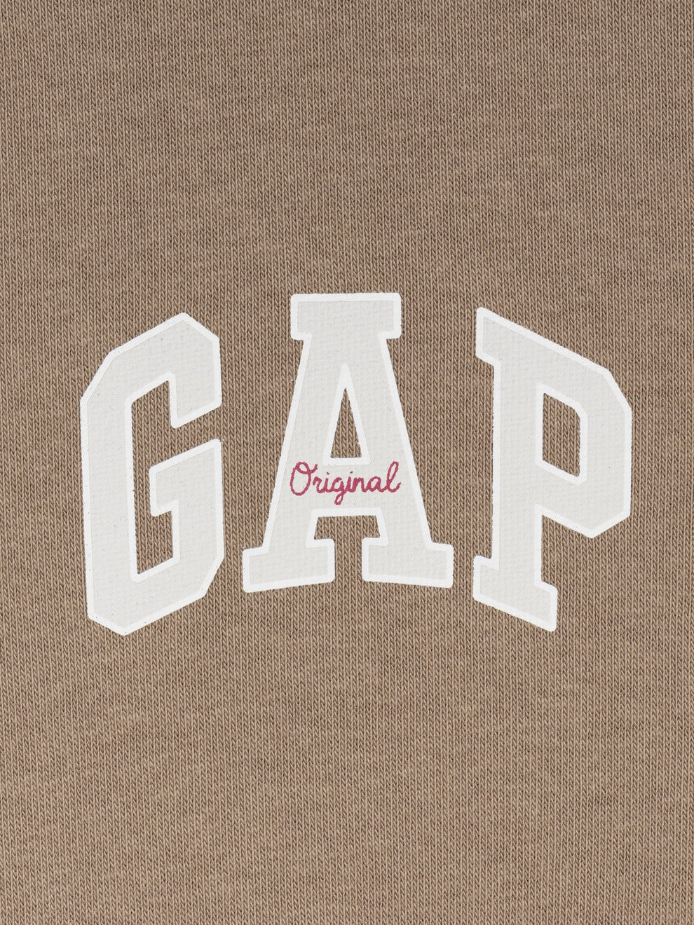 Oversized Gap Logo French Terry T-Shirt - BEACHWOOD