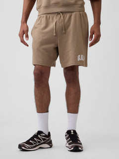 Relaxed Gap Logo French Terry Shorts - BEACHWOOD