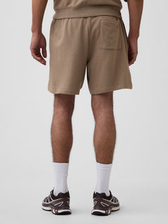 Relaxed Gap Logo French Terry Shorts - BEACHWOOD