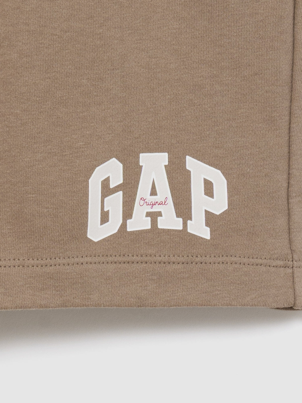 Relaxed Gap Logo French Terry Shorts - BEACHWOOD