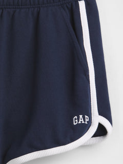 French Terry Logo Dolphin Shorts - navy uniform